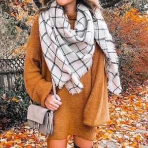 Tartan Triangle Scarf